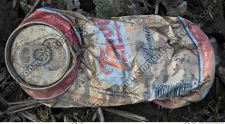 Photo Textures of Drink Can Damaged